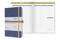 Sigel L2602 Weekkalender Linescape 2026 Hardcover DIN A5 Blauw, Geel 1 stuk(s) Aantal paginas: 176 - thumbnail