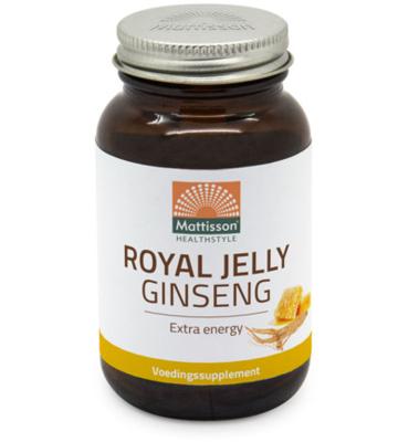 Mattisson Healthstyle Ginseng Royal Jelly Capsules