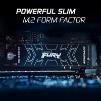 Kingston Fury Renegade 2 TB M.2 SSD harde schijf PCIe NVMe 4.0 x4 SFYRD/2000G - thumbnail