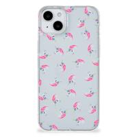 TPU bumper voor iPhone 15 Unicorns - thumbnail