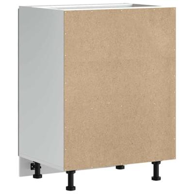 Spoelbakonderkast Kalmar 60x46x81,5cm bewerkt hout grijs sonoma