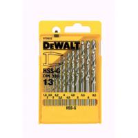 DeWalt Accessoires Cassette 13-delig, HSS-G Metaalboor (Ø1,5mm-6,5mm) per 0,5mm - DT5922-QZ - thumbnail