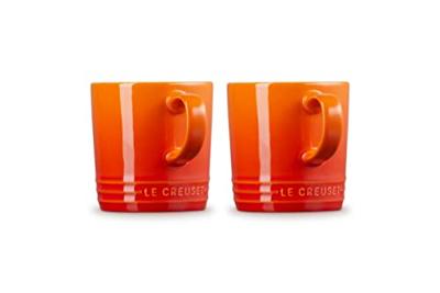 LE CREUSET - Vancouver - Beker set/2 0,35L Oranjerood