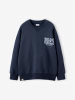 Losse sweater met een verbleekte look JONEN zwart - thumbnail