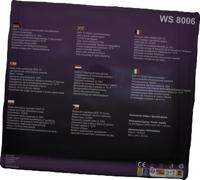 Techno Line WS 8006 Zendergestuurd Wandklok 280 mm x 245 mm x 32 mm Wit - thumbnail