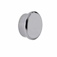 Magneet maul neodymium rond 22mm 8kg nikkel - thumbnail