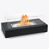 Sfeerhaard vierkant Original zwart - thumbnail