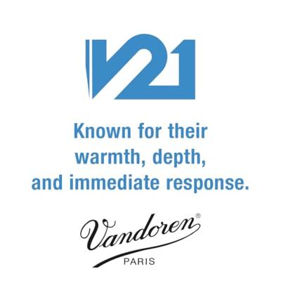 Vandoren V21 Bb-klarinet rieten 3.5 plus (10 stuks) - thumbnail