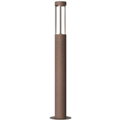 Staande buitenlamp cortenstaal roest &apos;Helix&apos; GU10 80 cm