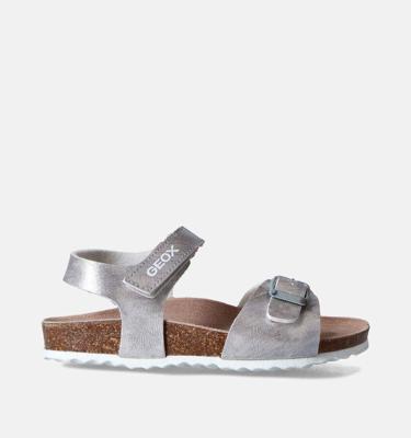 J ADRIEL GIRL GEOX sandalen zilver