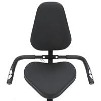 VidaXL Ligfiets hometrainer magnetisch met hartslagmeter - thumbnail