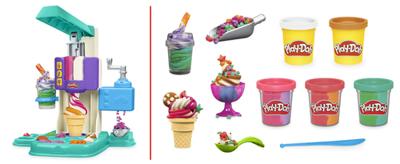 Play-Doh Rainbow Swirl ijsspeelset - thumbnail