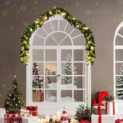 Kerstslinger 2 pcs Groen 40 m PVC Kerstslinger 2 pcs Groen 40 m PVC