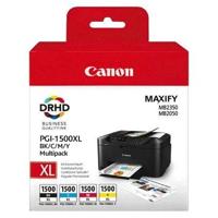 Canon inktcartridge PGI-1500XL, 1.020 - 1.200 pagina's, OEM 9182B010, 4 kleuren - thumbnail