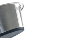 Rvs eet of drinkbakje met antislip bodem 11 cm - thumbnail