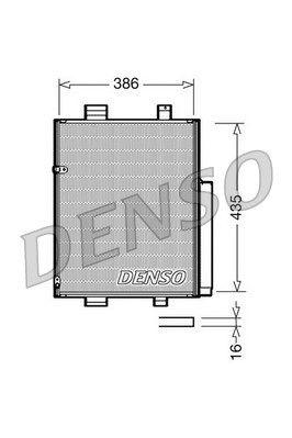 Airco condensor DCN35001