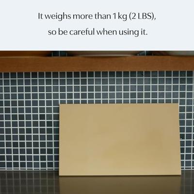 Snijplank van Synthetisch Rubber - 38x21x1.3 cm Snijplank van Synthetisch Rubber - 38x21x1.3 cm