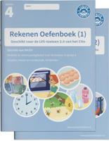 Rekenen Oefenboek Set deel 1 en 2 groep 4 (Paperback) - thumbnail