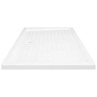 VidaXL Douchebak met noppen 80x120x4 cm abs wit - thumbnail