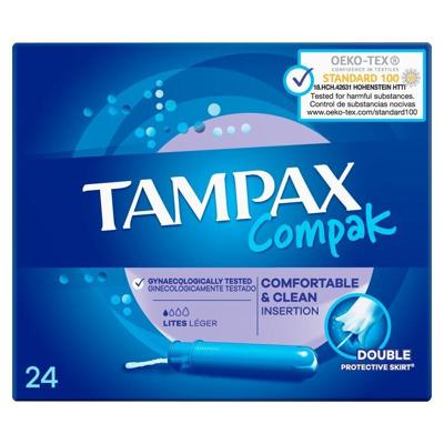 Tampax Compak Lites 24