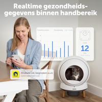 Zelfreinigende kattenbak - PETSAFE - SMART SPIN - Connected - Wit - thumbnail