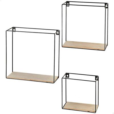 Kapstok Max Home Ijzer Hout MDF (4 Stuks)