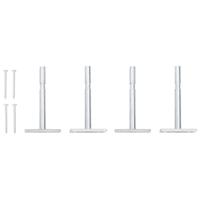 Wandschappen 2 st met lade 40x23,5x10 cm MDF eikenkleurig en wit - thumbnail