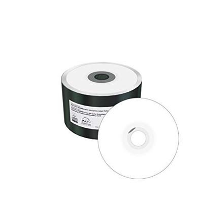 Mini CD-R 200MB|22min 24x schrijfsnelheid, volledig bedrukbaar (inkjetprinter), pak van 50 in folie (krimp)