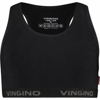 Vingino meisjes top Racer 72202 - 176 - Zwart - 176 - 176 - 176