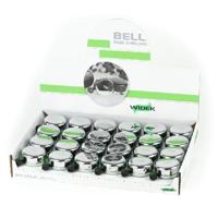 Widek Bel chroom kunststof klepel - thumbnail