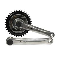 Amar crankstel crankset 4-edge 33t 170mm b/sil. - thumbnail