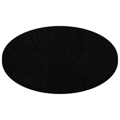 Tafelblad 120x60x2 cm ovaal massief eikenhout donkerbruin