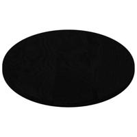 Tafelblad 120x60x2 cm ovaal massief eikenhout donkerbruin - thumbnail