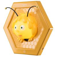 Varta Wandlamp Nachtlamp Maya de Bij voor kinderen met timer - Draadloos op batterijen - Geel - thumbnail