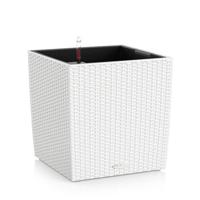 LECHUZA CUBE Cottage 30 All-in-One Set Binnen/buiten Plantenpot Vrijstaand Polypropyleen (PP) Wit - thumbnail