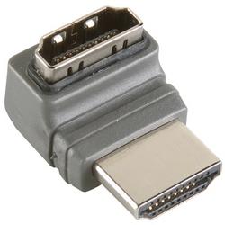Bandridge BVP133 High Speed Hdmi Met Ethernet Adapter 90° Haaks Hdmi-connector - Hdmi Female Grijs