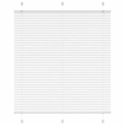 Pliss rolgordijn 115x100cm stofbreedte 114,4cm polyester wit
