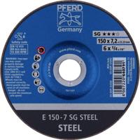 PFERD TOOLS 62215726 E 150-7 SG STEEL Afbraamschijf gebogen Diameter 150 mm Boordiameter 22.23 mm Staal 10 stuk(s) - thumbnail