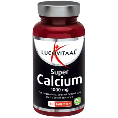 Lucovitaal Calcium Super 1000mg Tabletten Lucovitaal Calcium Super 1000mg Tabletten