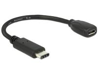 DeLOCK USB-C 2.0 > USB Micro-B adapter - thumbnail