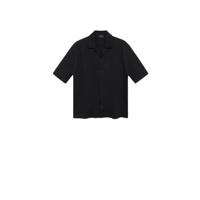 Mango Man regular fit overhemd zwart - thumbnail