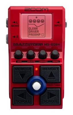 Zoom MS-60B+ MultiStomp multi-effect voor basgitaar Zoom MS-60B+ MultiStomp multi-effect voor basgitaar