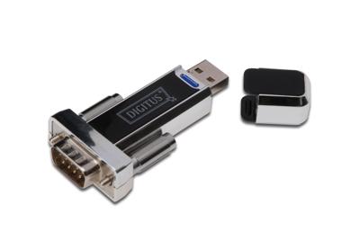 Digitus DA-70155-1 kabeladapter/verloopstukje USB 1.1 D-SUB Zwart Digitus DA-70155-1 kabeladapter/verloopstukje USB 1.1 D-SUB Zwart