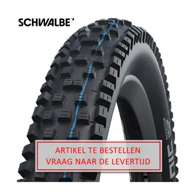 SCHWALBE Vouwband nobby nic super trail 27.5 x 2.40" / 62-584 mm - zwart