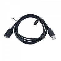 V7 USB 2.0 verlengkabel (stekker-A naar bus A, 1,8m) zwart - thumbnail