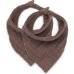 Jollein slab bandana Wrinkled Cotton Chestnut (2-pack) Maat