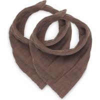 Jollein slab bandana Wrinkled Cotton Chestnut (2-pack) Maat - thumbnail