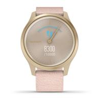 Garmin vivomove Style Champagne-Dust Rose, Fabric Smartwatch Roze - thumbnail