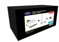 Complete toiletset Best Design Viera Metaal/Glas - thumbnail