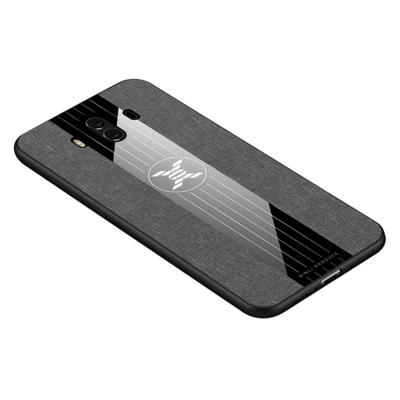Voor Huawei mate 10 Pro XINLI stiksels doek Textue schokbestendige TPU beschermhoes (grijs) Voor Huawei mate 10 Pro XINLI stiksels doek Textue schokbestendige TPU beschermhoes (grijs)